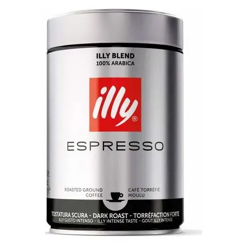 Kawa mielona espresso caffe macinato dark 250g Illy 4