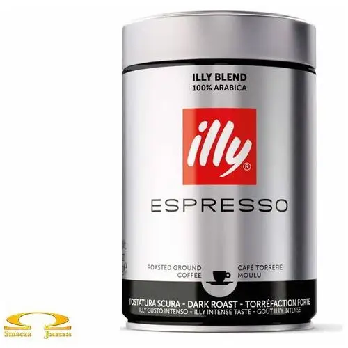 Kawa mielona espresso caffe macinato dark 250g Illy 3
