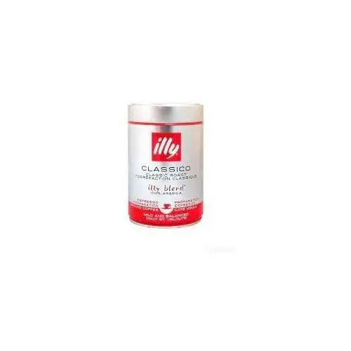 Illy Espresso Macinato 100% Arabica Czerwona - kawa mielona 250g