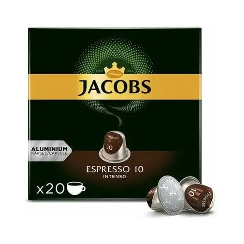 Jacobs Kapsułki espresso intenso 10 (do systemu nespresso original)