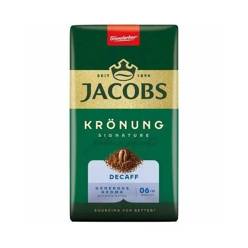 Jacobs Kawa ziarnista krönung decaff bezkofeinowa 0.25 kg