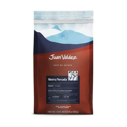 Juan Valdez Sierra Nevada Cafe de origen - legendarna kawa ziarnista Speciality coffee PREMIUM 283g 100% Arabica Jednorodna Nowość, 1606