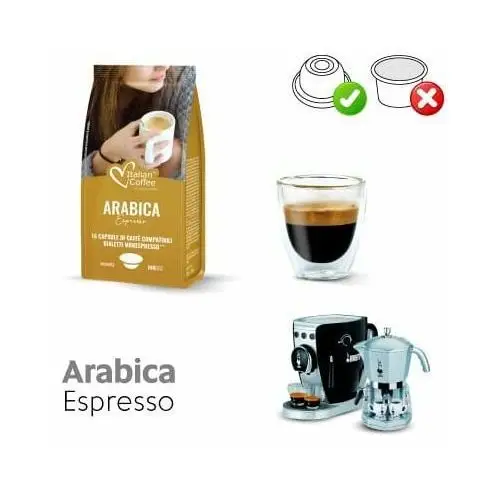 Italian Coffee ARABICA kapsułki do BIALETTI Mokespresso - 16 kapsułek 3