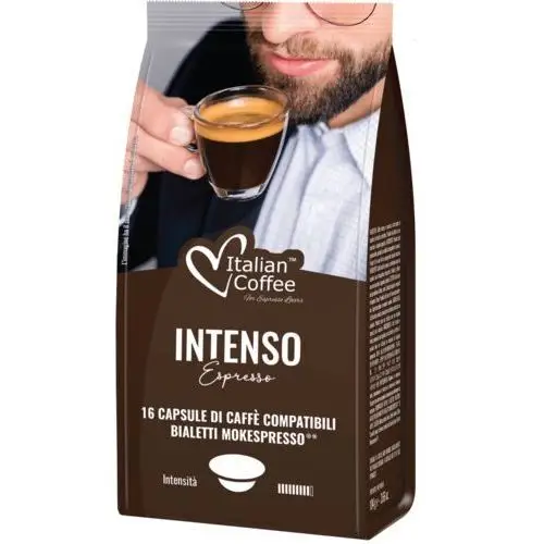 Italian Coffee INTENSO kapsułki do BIALETTI Mokespresso - 16 kapsułek
