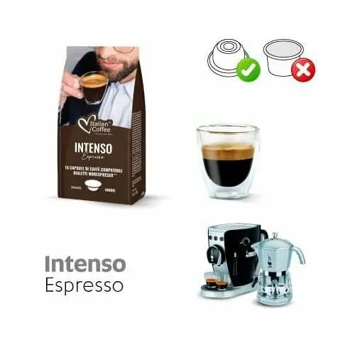 Italian Coffee INTENSO kapsułki do BIALETTI Mokespresso - 16 kapsułek 3