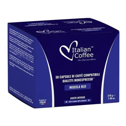 Miscela blu intenso caffÈ d'italia - 30 kapsułek Kapsułki do bialetti