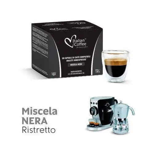 Miscela Nera Ristretto kapsułki do BIALETTI CAFFÈ D'ITALIA – 30 kapsułek 2