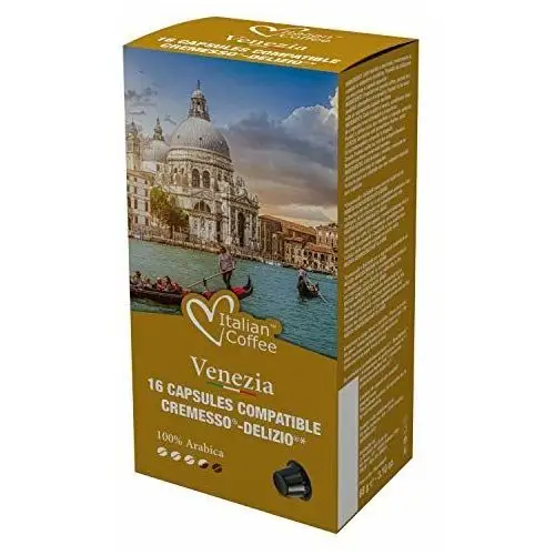 Kapsułki do cremesso-delizio Venezia espresso 100% arabika kapsułki do cremesso delizio - 16 kapsułek