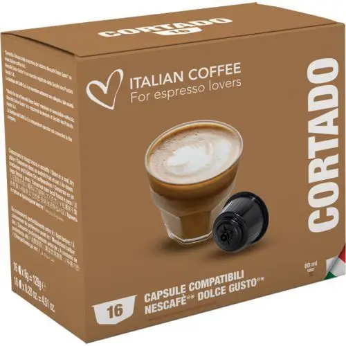 Cortado italian coffee - 16 kapsułek Kapsułki do dolce gusto