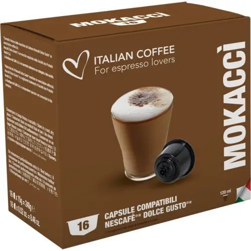 Kapsułki do dolce gusto Mokacci italian coffee - 16 kapsułek