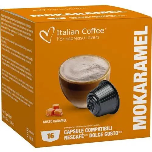 Mokaramel Italian Coffee kapsułki do Dolce Gusto - 16 kapsułek