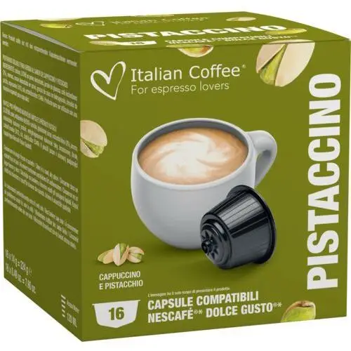 Pistaccino (cappuccino pistacjowe) Italian Coffee kapsułki do Dolce Gusto - 16 kapsułek