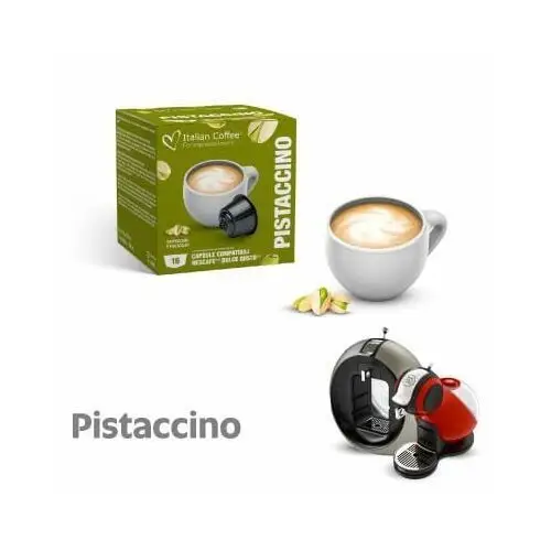 Pistaccino (cappuccino pistacjowe) Italian Coffee kapsułki do Dolce Gusto - 16 kapsułek 3