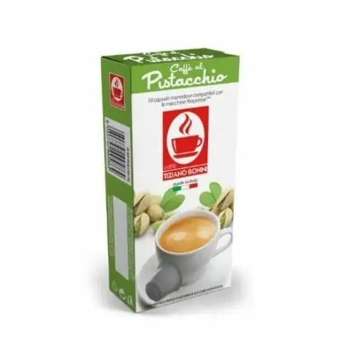Kapsułki do nespresso Bonini caffè al pistacchio (napój kawowy pistacjowy) - 10 kapsułek 2