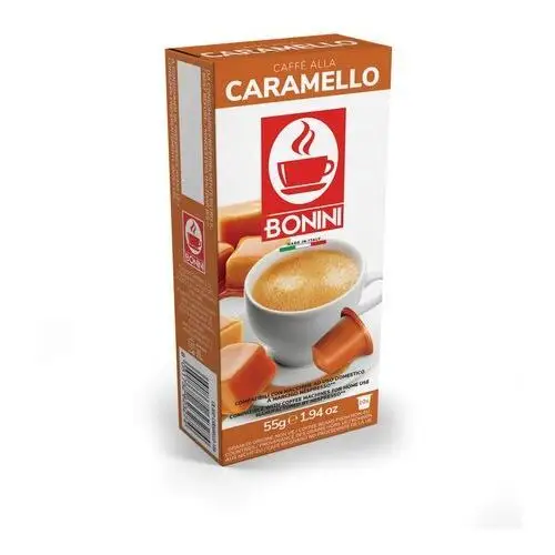 Bonini Caramello (kawa aromatyzowana karmelowa) - kapsułki do Nespresso - 10 kapsułek