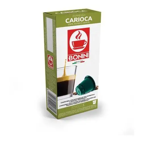 Bonini Carioca 100% Arabica brasil - kapsułki do Nespresso - 10 kapsułek