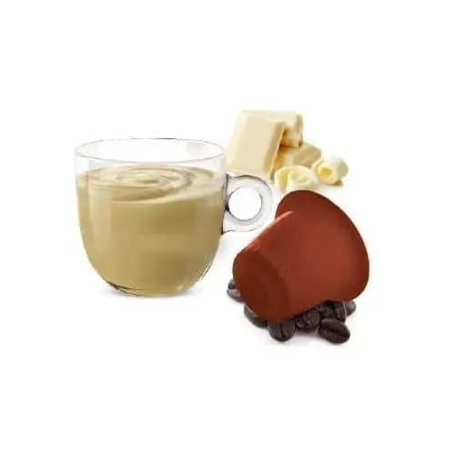 Bonini Cioccolato Bianco (napój czekoladowy) - kapsułki do Nespresso - 10 kapsułek