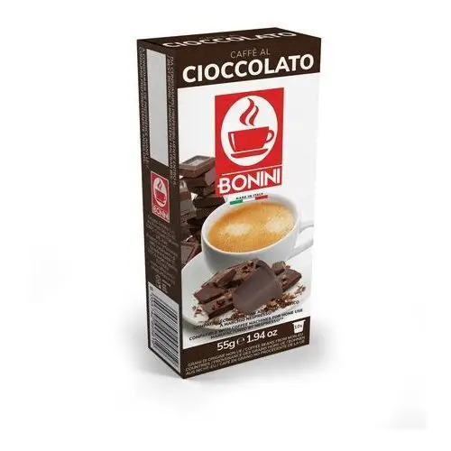 Kapsułki do nespresso Bonini cioccolato (kawa aromatyzowana czekoladowa) - 10 kapsułek