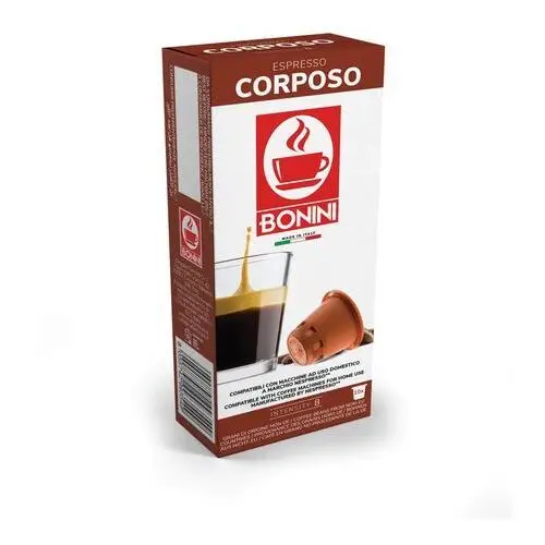 Kapsułki do nespresso Bonini corposo - 10 kapsułek