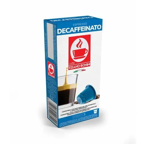 Bonini Deka - kapsułki do Nespresso - 10 kapsułek (kawa bezkofeinowa)