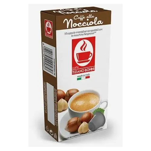 Kapsułki do nespresso Bonini nocciola (kawa aromatyzowana orzechowa) - 10 kapsułek 2