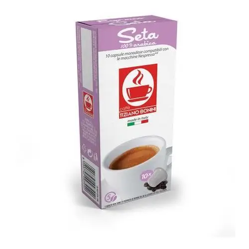 Bonini Seta 100% Arabica - kapsułki do Nespresso - 10 kapsułek