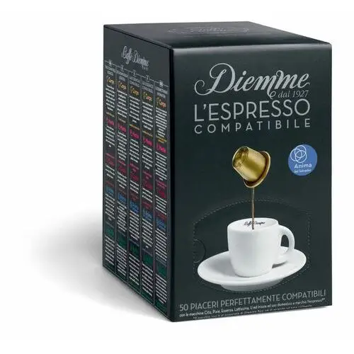 Diemme ANIMA DEL SALVADOR kapsułki do Nespresso - 50 kapsułek 3