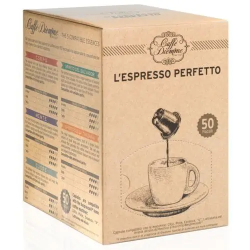 Diemme cuore (kawa bezkofeinowa) - 50 kapsułek Kapsułki do nespresso