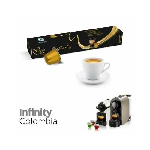 Kapsułki do nespresso Infinity 100% arabika z kolumbii kapsułki aluminiowe do nespresso - 10 kapsułek 2