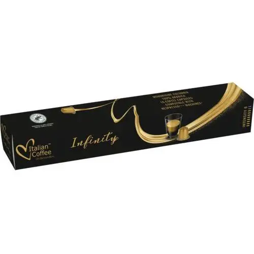 Kapsułki do nespresso Infinity 100% arabika z kolumbii kapsułki aluminiowe do nespresso - 10 kapsułek