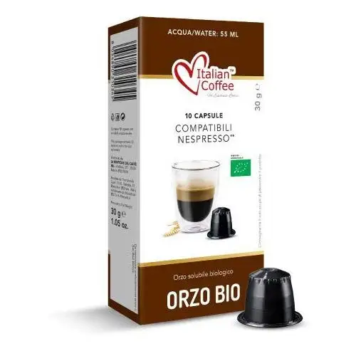 Italian Coffee Orzo Biologico (kawa zbożowa) kapsułki do Nespresso - 10 kapsułek