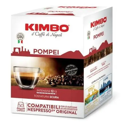 Kapsułki do nespresso Kimbo pompei - 50 kapsułek