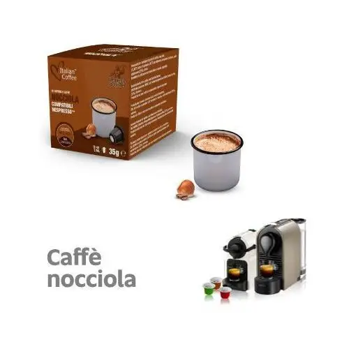 Kapsułki do nespresso Nocciola italian coffee - 10 kapsułek 3