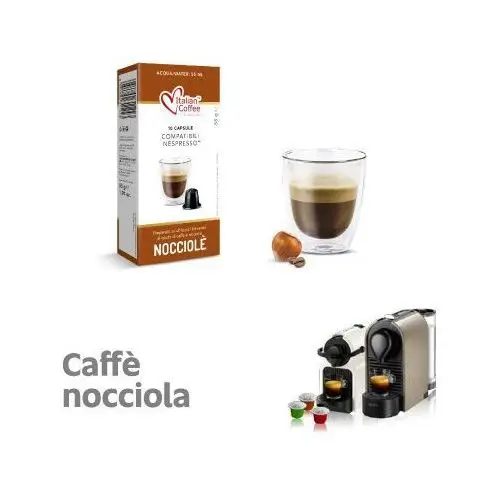 Kapsułki do nespresso Nocciola italian coffee - 10 kapsułek 2