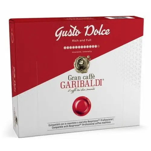 Kapsułki do nespresso pro Garibaldi gusto dolce nespresso professional - 50 kapsułek