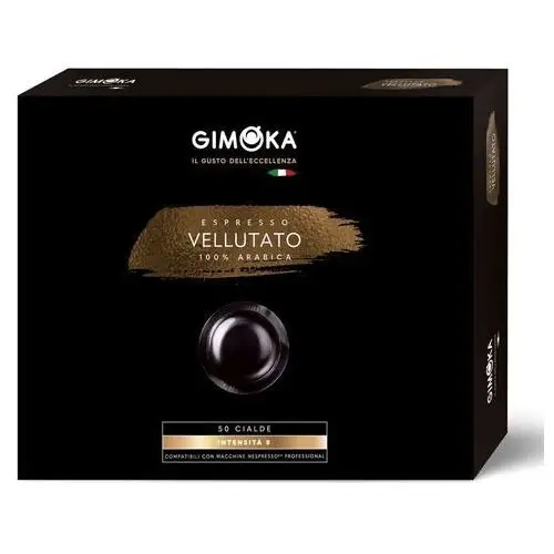 Kapsułki do nespresso pro Gimoka vellutato 100% arabica nespresso professional - 50 kapsułek