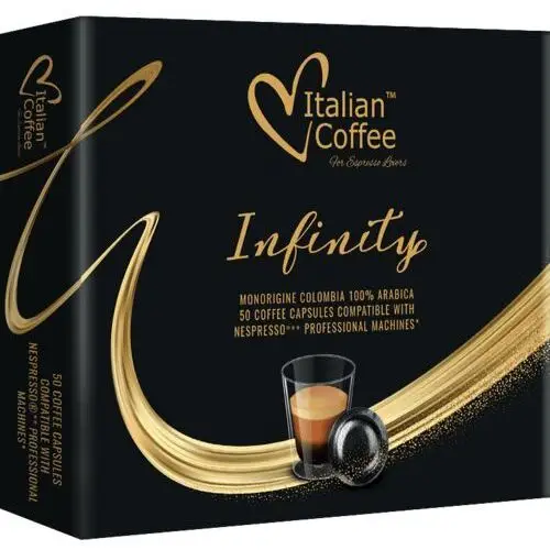 Kapsułki do nespresso pro Infinity 100% arabika z kolumbii nespresso professional - 50 kapsułek