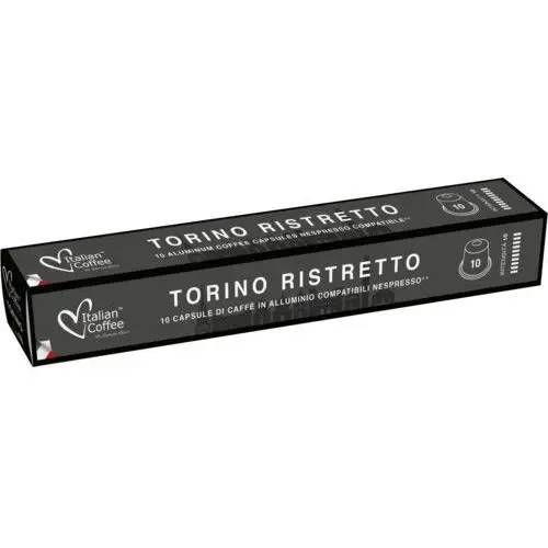 Torino Ristretto kapsułki aluminiowe do Nespresso - 10 kapsułek