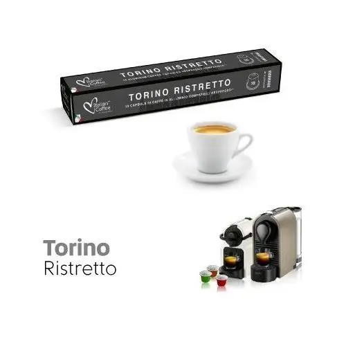 Torino Ristretto kapsułki aluminiowe do Nespresso - 10 kapsułek 2