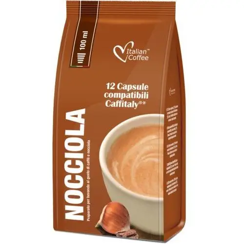 Kapsułki do tchibo cafissimo Caffè nocciola (kawa aromatyzowana orzechowa) kapsułki tchibo cafissimo - 12 kapsułek