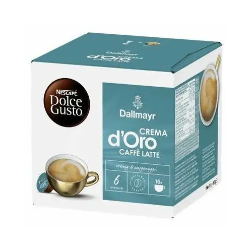 Kapsułki NESCAFE Dolce Gusto Dallmayr Crema D Oro Caffe Latte