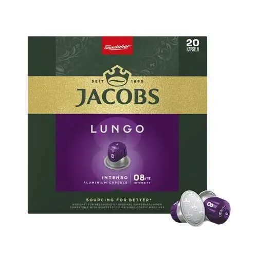 Kapsułki z kawą JACOBS Lungo 8 Intenso 20 szt