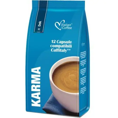 Karma Dek (kawa bezkofeinowa) kapsułki do Tchibo Cafissimo - 12 kapsułek