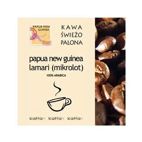 Kawa swieżo palona Kawa świeżo palona papua new guinea lamari 1 kg