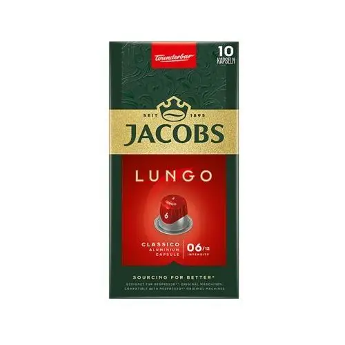 Kawa w kapsułkach JACOBS LUNGO 6 CLASSICO