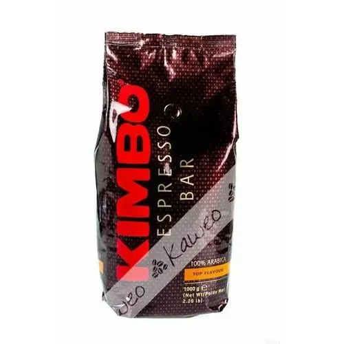 Kimbo top flavour - kawa ziarnista 100% arabica 1kg 2