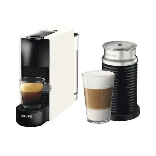 Ekspres na kapsułki KRUPS-NESPRESSO Essenza Mini XN1111 Biały + spieniacz