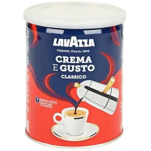 Lavazza Kawa crema e gusto classico w puszce 250 g