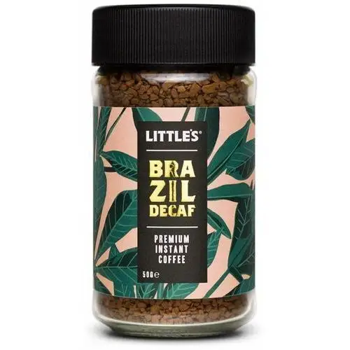 Kawa rozpuszczalna Little's Brazil Decaf Premium 50g, Z9A58-56560