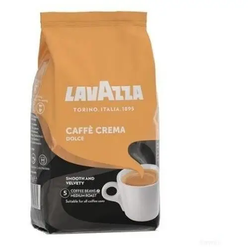 Lavazza caffecrema dolce - kawa ziarnista 1kg nowe opakowanie Luigi lavazza s.p.a 2